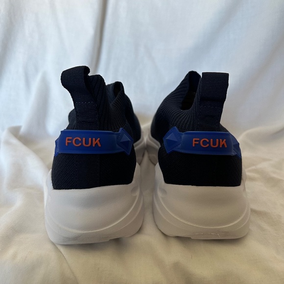 NEW - French Connection - 'FCUK' Camden Slip on Sneakers - Size 10 - Picture 5 of 9